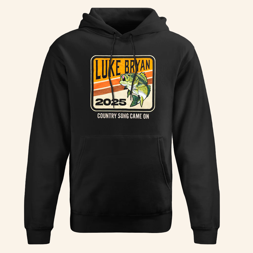 Luke Bryan Merch Country Song Came On Bass Hoodie Christmas Gifts For Music Lovers Luke Bryan Merch Country Song Came On Bass Hoodie Christmas Gifts For Music Lovers