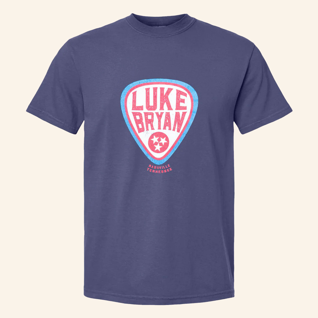 Luke Bryan Merch Nashville Pick T-Shirt Cool Gifts For Music Lovers