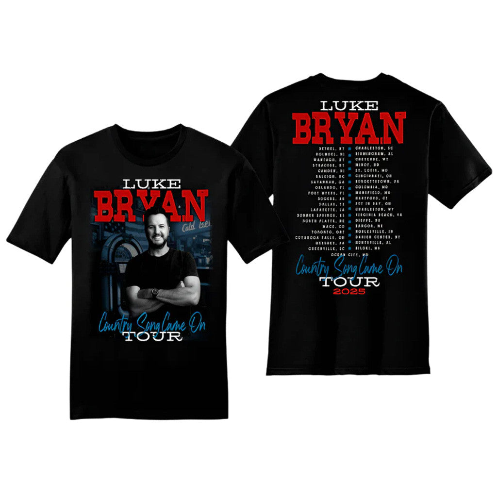 Luke Bryan Merch Tour 2025 Country Song Came On Jukebox Tour T-Shirt Gift Ideas For Music Lovers Luke Bryan Merch Tour 2025 Country Song Came On Jukebox Tour T-Shirt Gift Ideas For Music Lovers