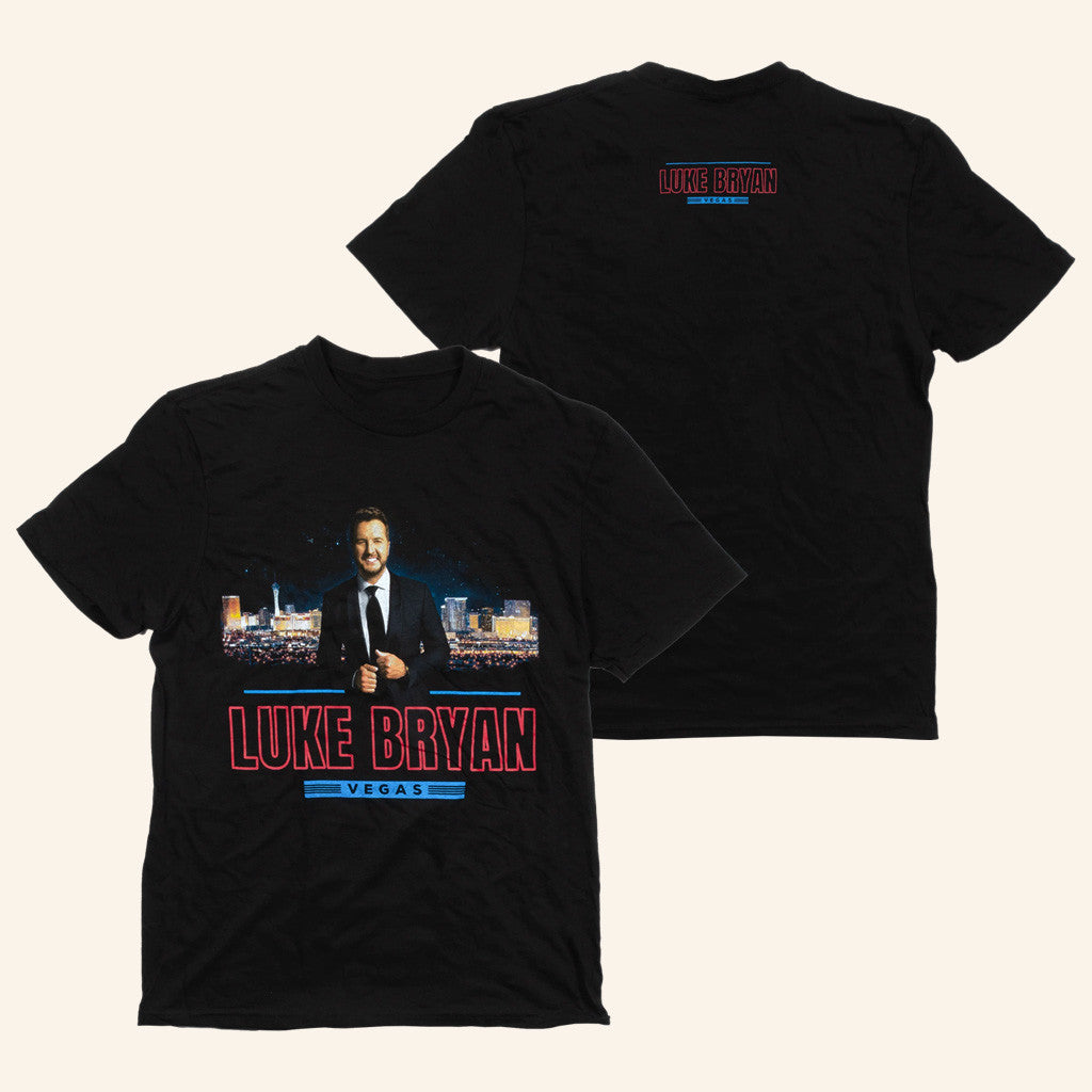 Luke Bryan Merch Tour 2025 Luke Bryan Vegas T-Shirt Music Lover Gifts For Him Luke Bryan Merch Tour 2025 Luke Bryan Vegas T-Shirt Music Lover Gifts For Him