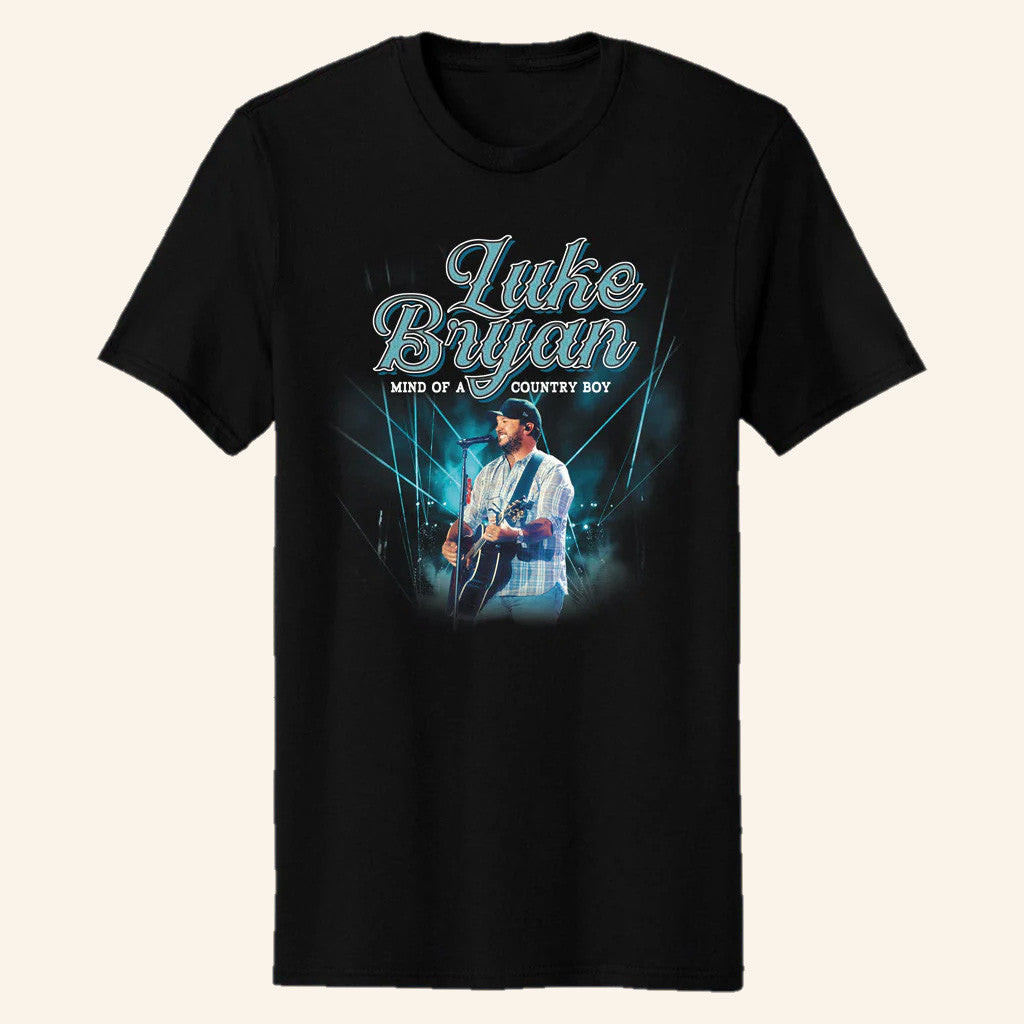 Luke Bryan Merch Tour 2025 Mind Of A Country Boy T-Shirt Gifts For Music Enthusiasts Luke Bryan Merch Tour 2025 Mind Of A Country Boy T-Shirt Gifts For Music Enthusiasts