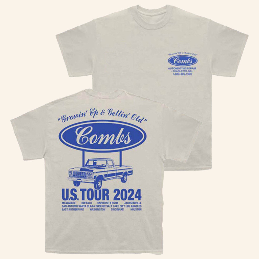 Luke Combs Merch Combs Automotive Repair T-Shirt Best Gifts For Music Lovers Luke Combs Merch Combs Automotive Repair T-Shirt Best Gifts For Music Lovers