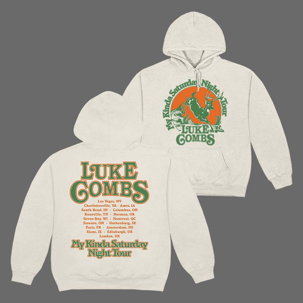 Luke Combs Merch My Kinda Saturday Night Tour Merch Raiders Helmet Hoodie Luke Combs Fan Gift