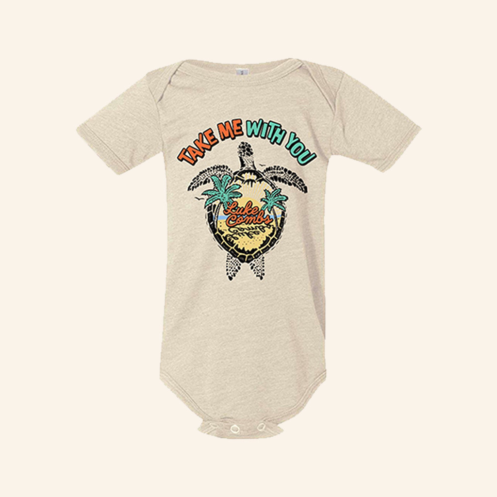 Luke Combs Merch Take Me With You Baby Onesie Best Gift For New Mom Luke Combs Merch Take Me With You Baby Onesie Best Gift For New Mom