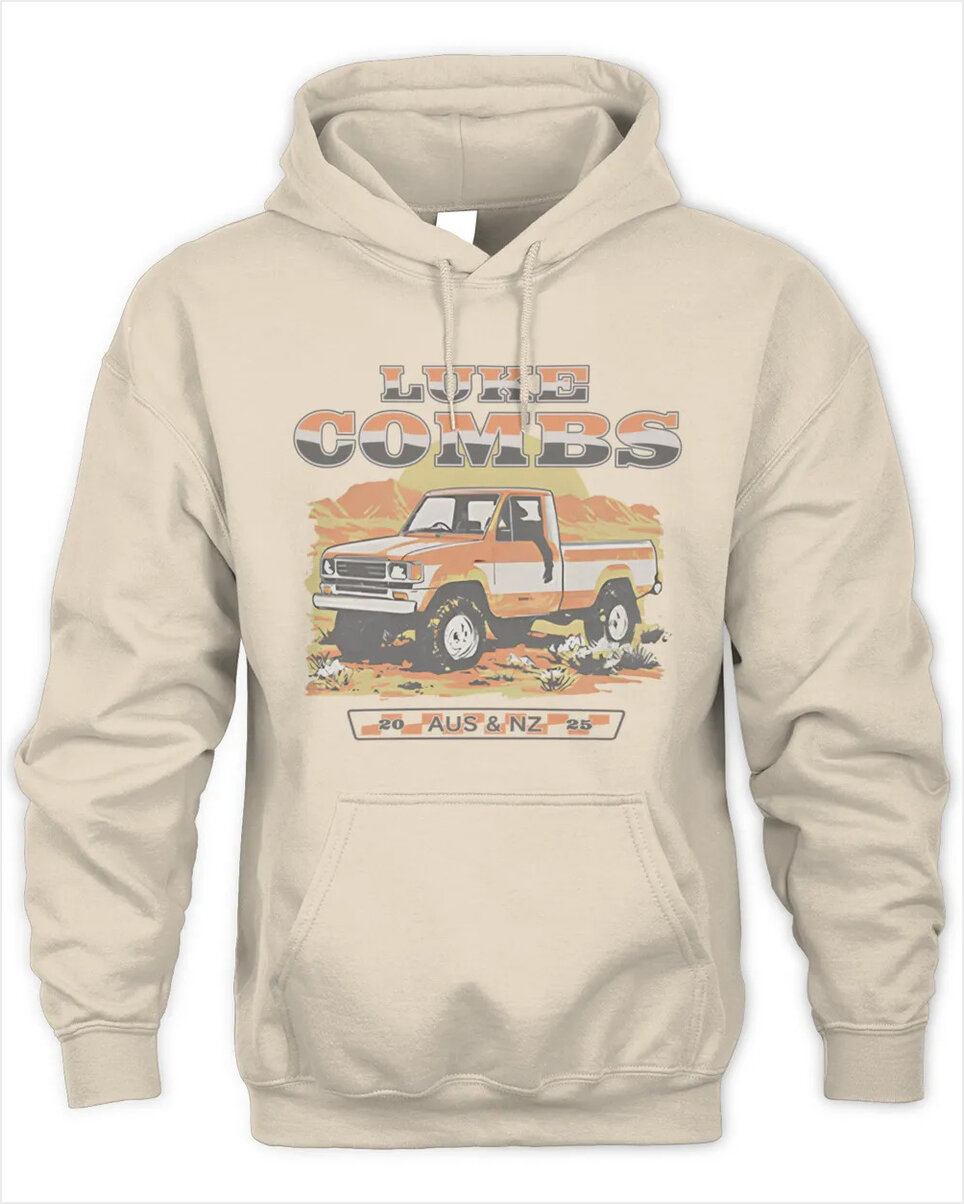 Luke Combs Merch Tour 2025 Truck Hoodie Gifts For Fans Merch Apparel