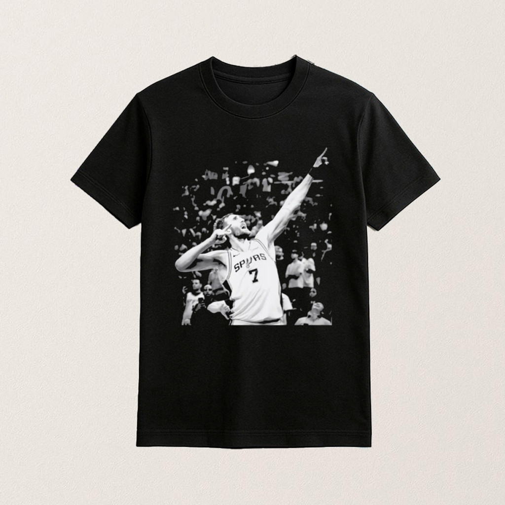 Luke Kornet Spurs Celly Basketball T-Shirt Basketball Clothing Gifts For Luke Kornet Lovers