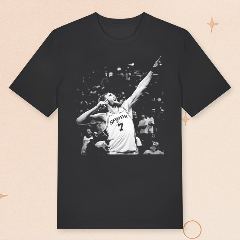 Luke Kornet Spurs Celly T-Shirt Best Gifts For Basketball Lovers
