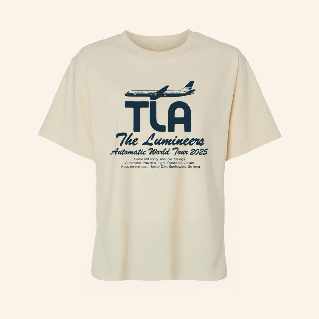 Lumineers Merch Tour 2025 Automatic Tour Ladies T-Shirt Gifts For Wife Lumineers Merch Tour 2025 Automatic Tour Ladies T-Shirt Gifts For Wife