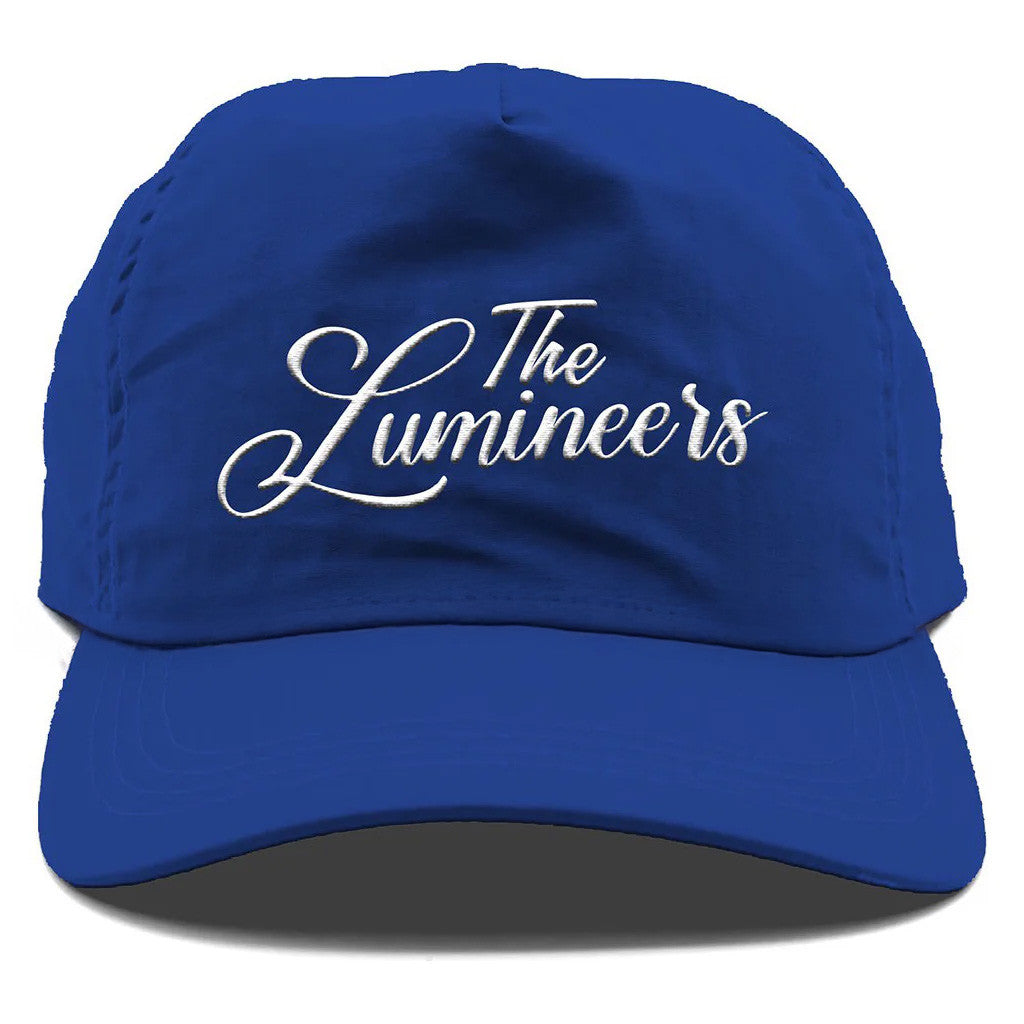Lumineers Merch Tour 2025 Script Logo Camp Embroidered Hat Best Gifts For Boyfriend