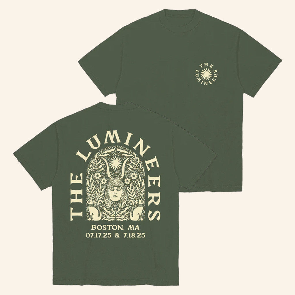 Lumineers Merch Tour 2025 The Lumineers Automatic July 17 And 18 Boston Event T-Shirt Her Gifts Lumineers Merch Tour 2025 The Lumineers Automatic July 17 And 18 Boston Event T-Shirt Her Gifts