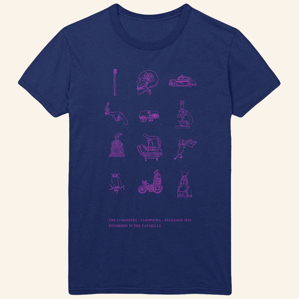 Lumineers Merch Tour 2025 The Lumineers Cleopatra Illustration T-Shirt Friends Gifts Lumineers Merch Tour 2025 The Lumineers Cleopatra Illustration T-Shirt Friends Gifts