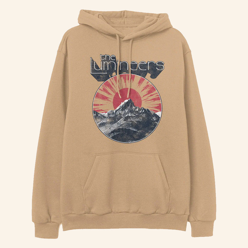 Lumineers Merch Tour 2025 The Lumineers Mountain Sunrise Hoodie Besties Gifts Lumineers Merch Tour 2025 The Lumineers Mountain Sunrise Hoodie Besties Gifts