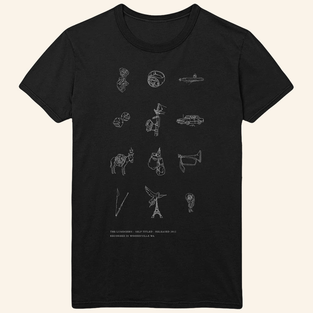 Lumineers Merch Tour 2025 The Lumineers Self Titled Illustration T-Shirt Gifts For Him Lumineers Merch Tour 2025 The Lumineers Self Titled Illustration T-Shirt Gifts For Him
