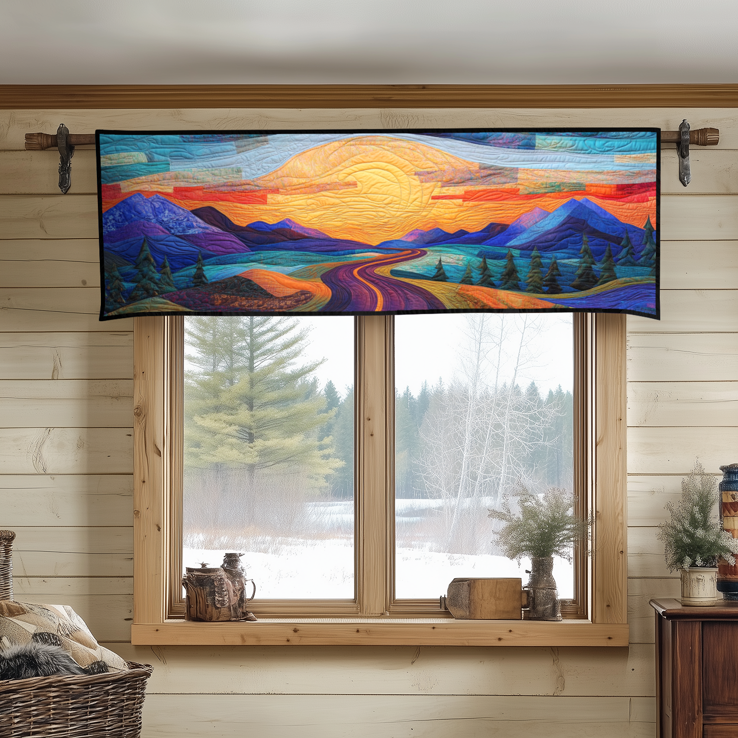 Luminous Shine Quilted Valance Entryway Christmas Decor Ideas You Are My Sunshine Presents