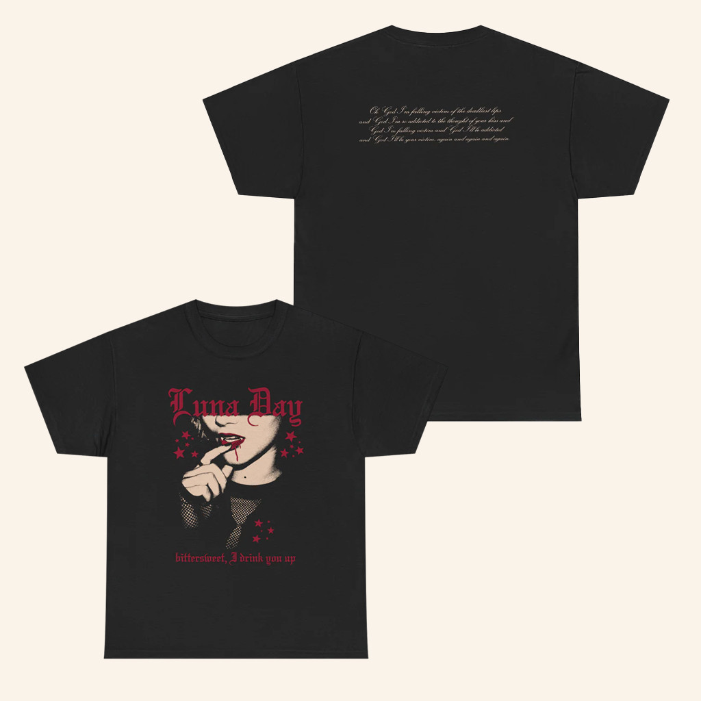 Luna Day Music Merch Lunaween Vampire T-Shirt Halloween Gifts For Sister Luna Day Music Merch Lunaween Vampire T-Shirt Halloween Gifts For Sister