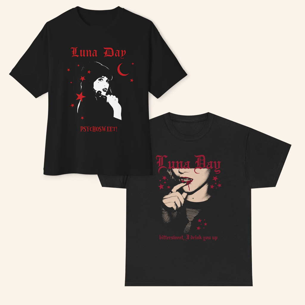 Luna Day Music Merch Psychosweet T-Shirt Unique Gifts For Music Lovers Luna Day Music Merch Psychosweet T-Shirt Unique Gifts For Music Lovers