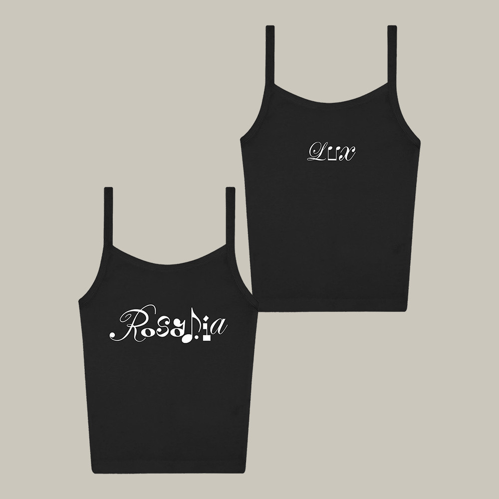 LUX Logo Rosalia Tank Top Rosalia Music Concert Outfits Unique Gift For Music Fans