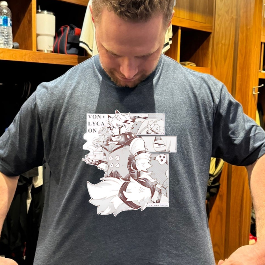 Lycaon Monochrome Comic Shirt Best Birthday Gift For Dad