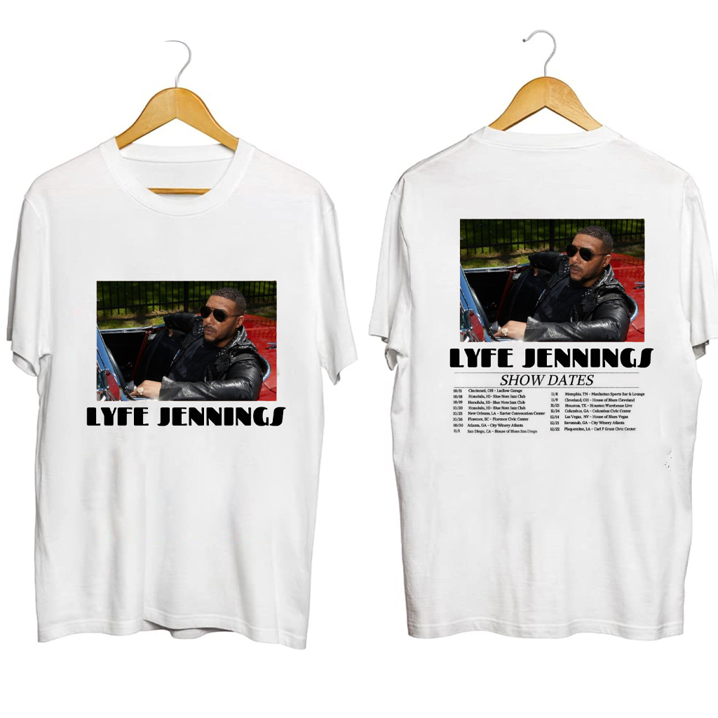 Lyfe Jennings Fall Tour Shirt Lyfe Jennings Merch Birthday Gifts For Dad