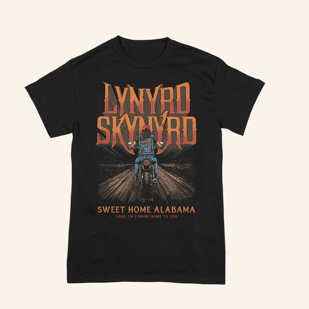 Lynyrd Skynyrd Merch Biker Black T-Shirt Gift Ideas For Dad Lynyrd Skynyrd Merch Biker Black T-Shirt Gift Ideas For Dad