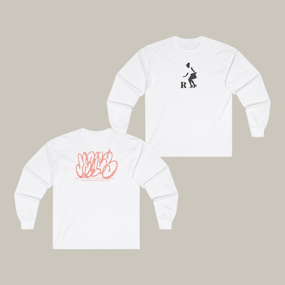 M21cb Graffiti Album Raye Long Sleeve Shirt Music Concert Outfit Raye Lover Gift For Dad