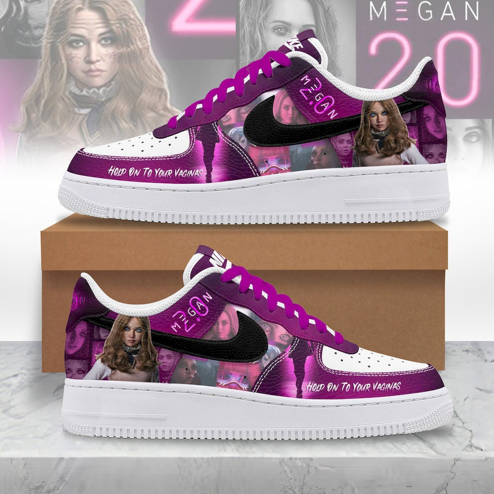 M3GAN 20 Hold On To Your Vaginas Limited Nike Air Force 1 Gifts For Fans