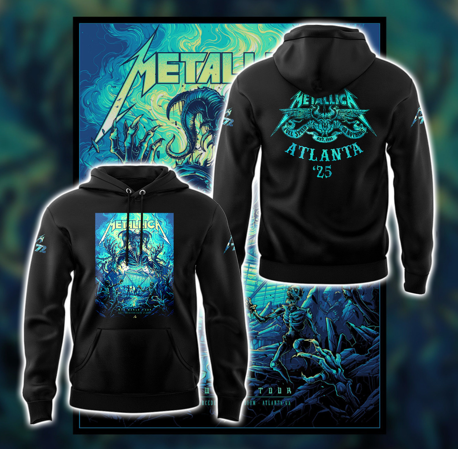 M72 World Tour M72ATL Hoodie Cool Gifts For Music Lovers