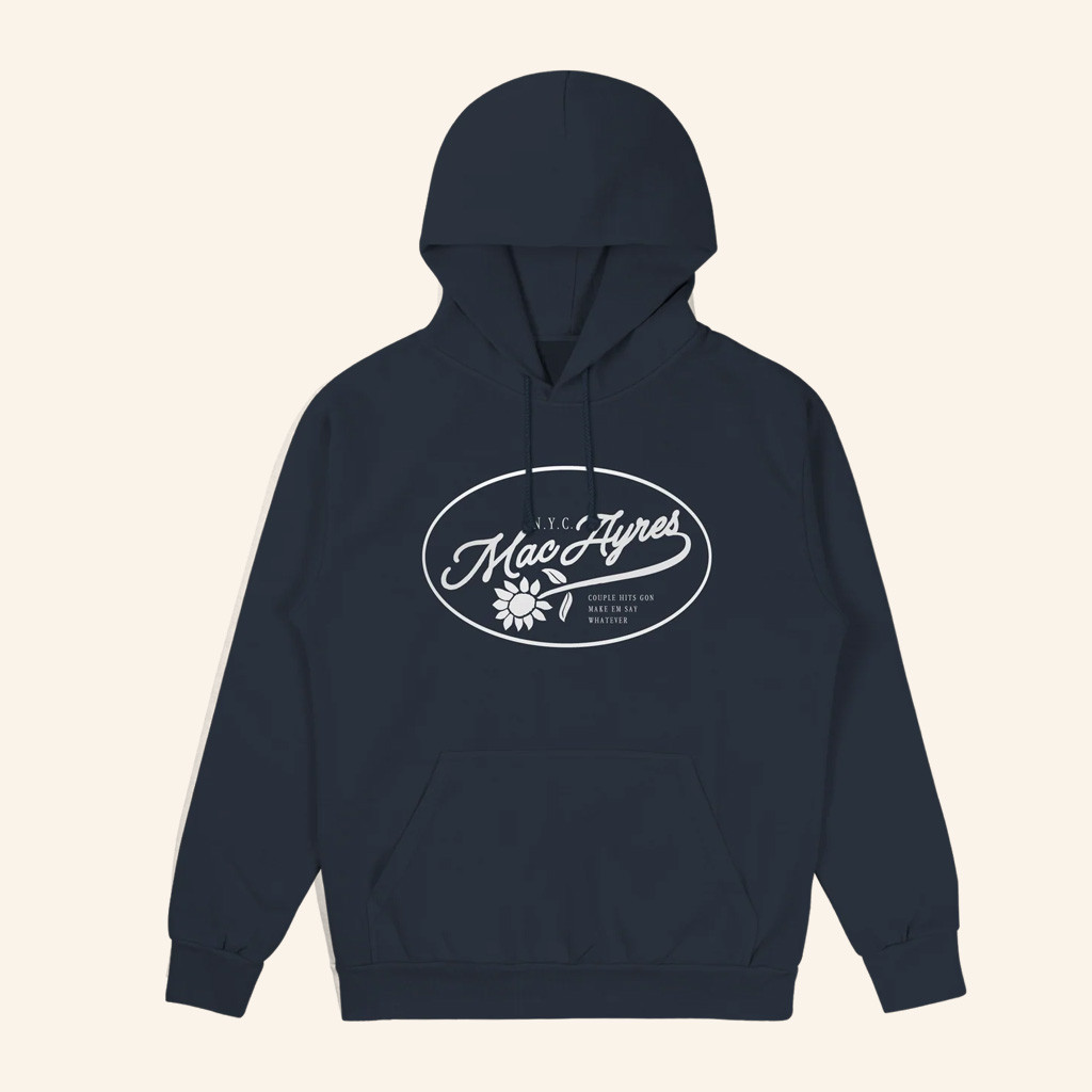 Mac Ayres Merch Flower Hoodie Gift Ideas For Music Lovers Mac Ayres Merch Flower Hoodie Gift Ideas For Music Lovers