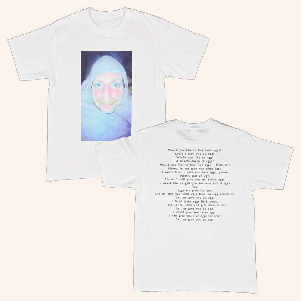 Mac DeMarco Merch Eggman White T-Shirt Funny Christmas Gift Ideas For Friend Mac DeMarco Merch Eggman White T-Shirt Funny Christmas Gift Ideas For Friend