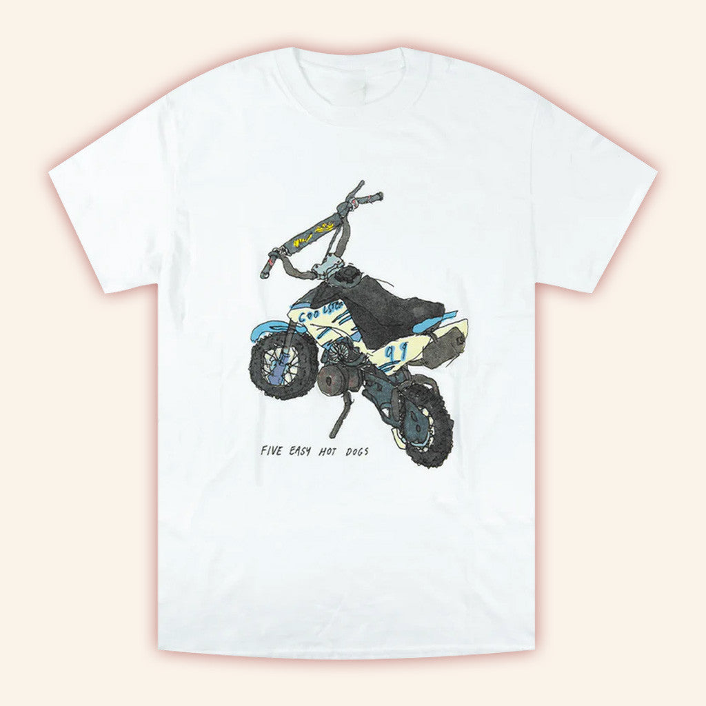 Mac Demarco Merch Five Easy Hot Dogs White T-Shirt T-Shirt Gift Ideas For Dad Mac Demarco Merch Five Easy Hot Dogs White T-Shirt T-Shirt Gift Ideas For Dad