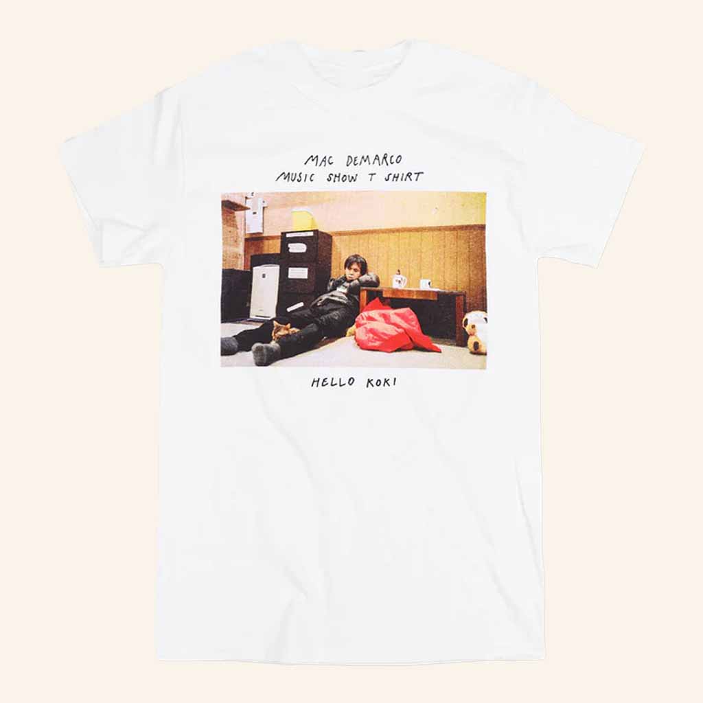 Mac DeMarco Merch Hello Koki Music Show T-Shirt Gift Ideas For Music Lovers