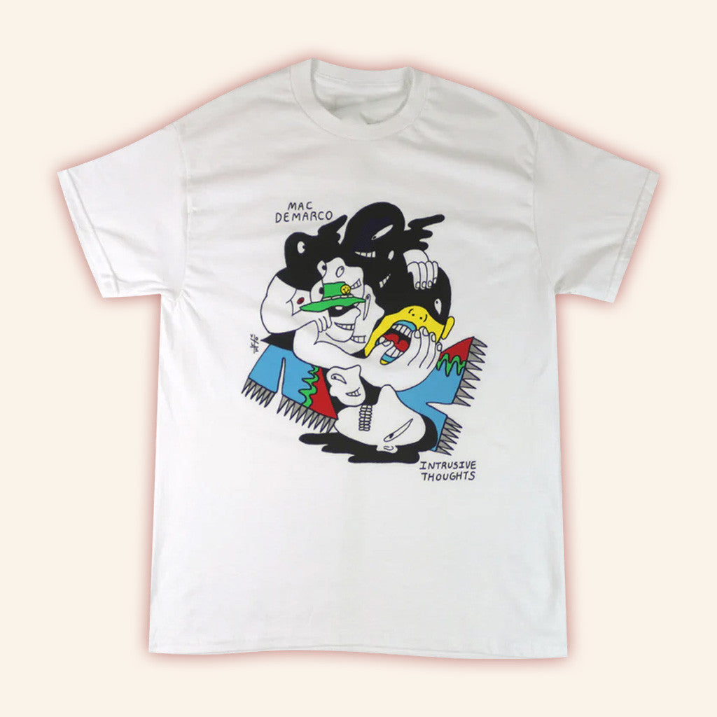 Mac Demarco Merch Intrusive White T-Shirt Gift Ideas For Besties Mac Demarco Merch Intrusive White T-Shirt Gift Ideas For Besties
