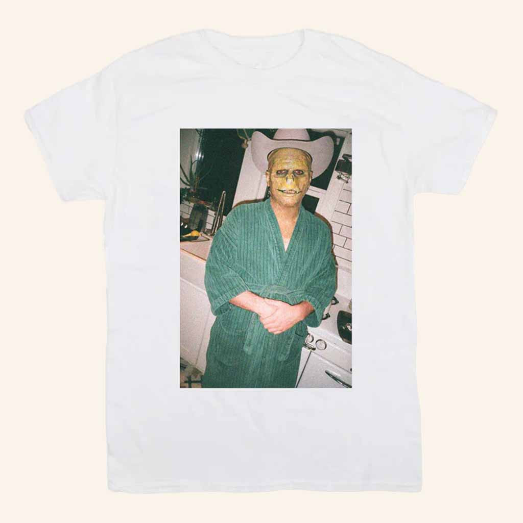 Mac DeMarco Merch Lizard Man Robe White T-Shirt Christmas Ideas For Him