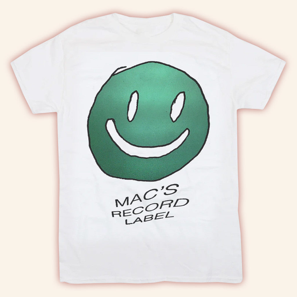 Mac Demarco Merch Mac's Record Label White T-Shirt Gifts For Friends Mac Demarco Merch Mac's Record Label White T-Shirt Gifts For Friends