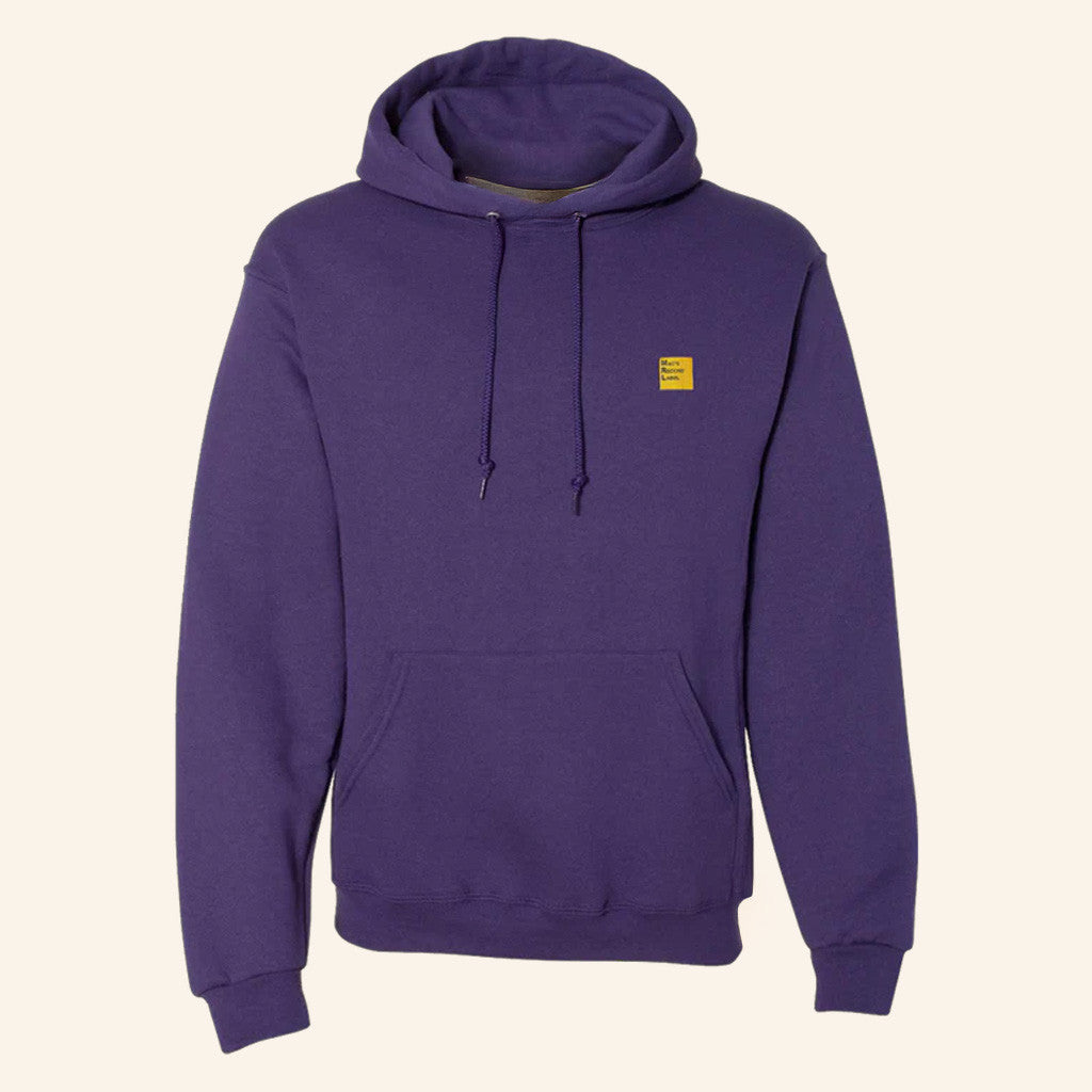 Mac Demarco Merch MRL Logo Printed Purple Hoodie Best Gifts For Him