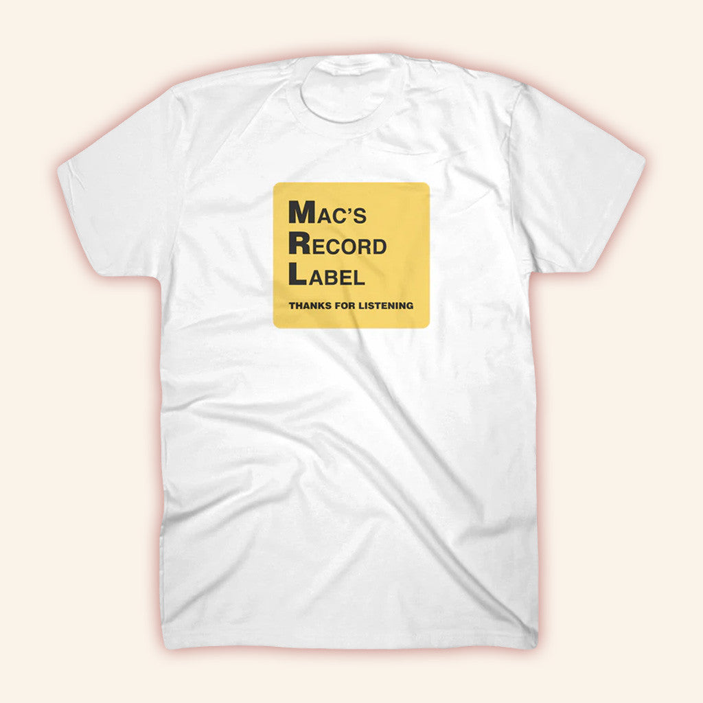 Mac Demarco Merch MRL Logo White T-Shirt Gifts For Boyfriend Mac Demarco Merch MRL Logo White T-Shirt Gifts For Boyfriend