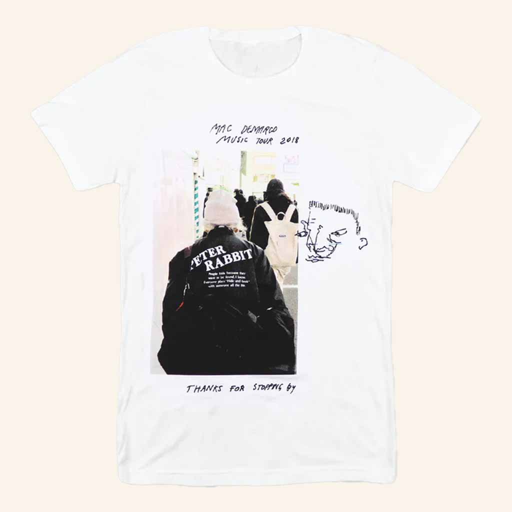 Mac DeMarco Merch Peter Rabbit Music Tour 2018 T-Shirt Unique Gifts For Music Lovers Mac DeMarco Merch Peter Rabbit Music Tour 2018 T-Shirt Unique Gifts For Music Lovers