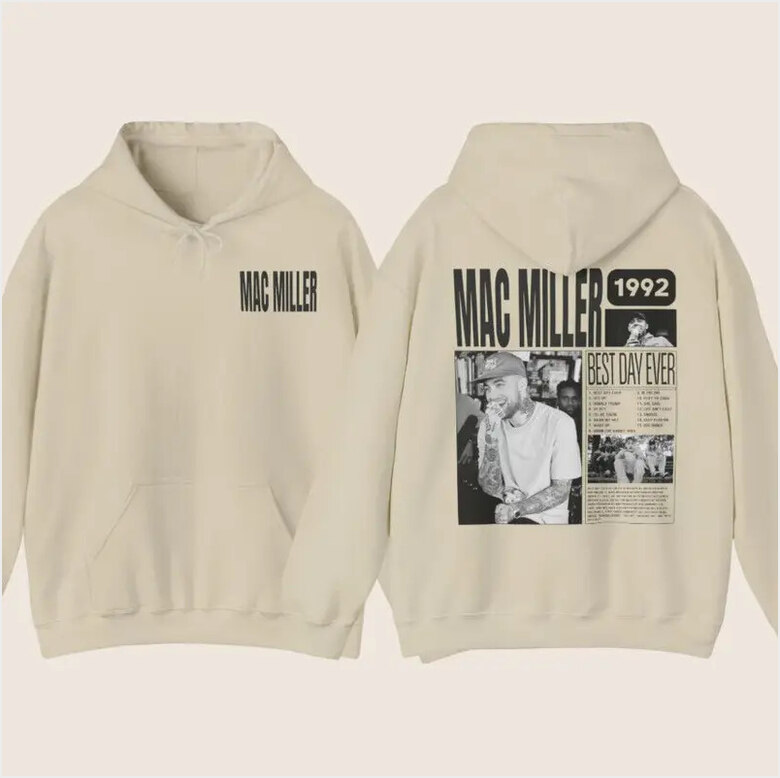 Mac Miller Best Day Ever Hoodie Gifts For Her Trendy Merch