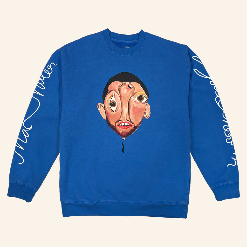 Mac Miller Merch Balloonerism Cover Sweatshirt Cool Gift For Brother Mac Miller Merch Balloonerism Cover Sweatshirt Cool Gift For Brother