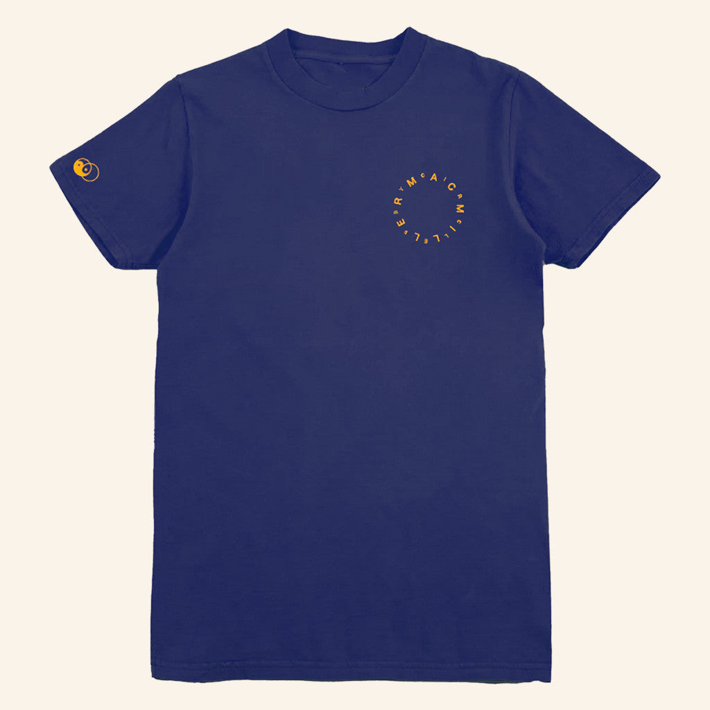 Mac Miller Merch Circles Navy T-Shirt Gifts For Boyfriend Mac Miller Merch Circles Navy T-Shirt Gifts For Boyfriend
