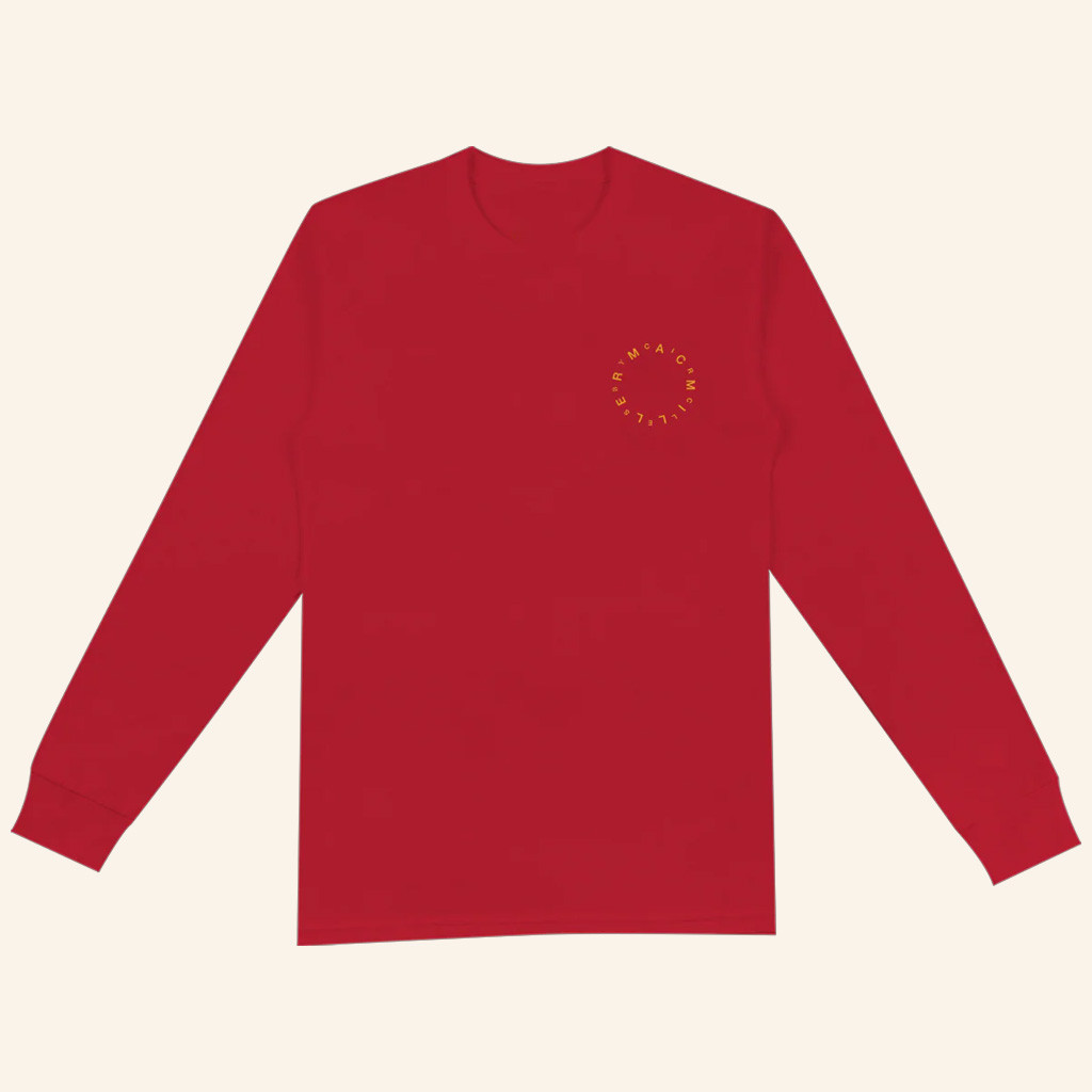 Mac Miller Merch Circles Red Long Sleeve Shirt Gift Ideas For Him Mac Miller Merch Circles Red Long Sleeve Shirt Gift Ideas For Him