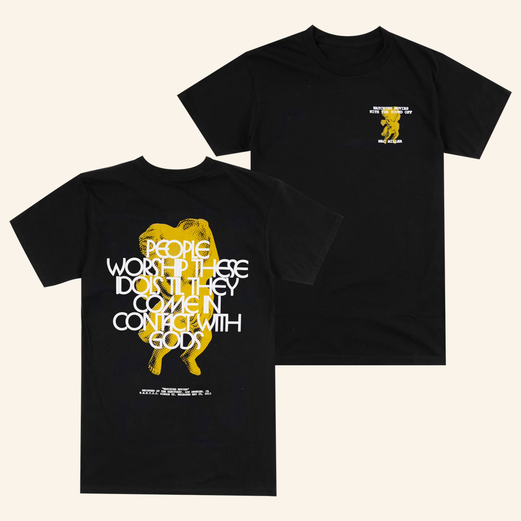 Mac Miller Merch Idols Black T-Shirt Birthday Gifts For Music Lovers Mac Miller Merch Idols Black T-Shirt Birthday Gifts For Music Lovers