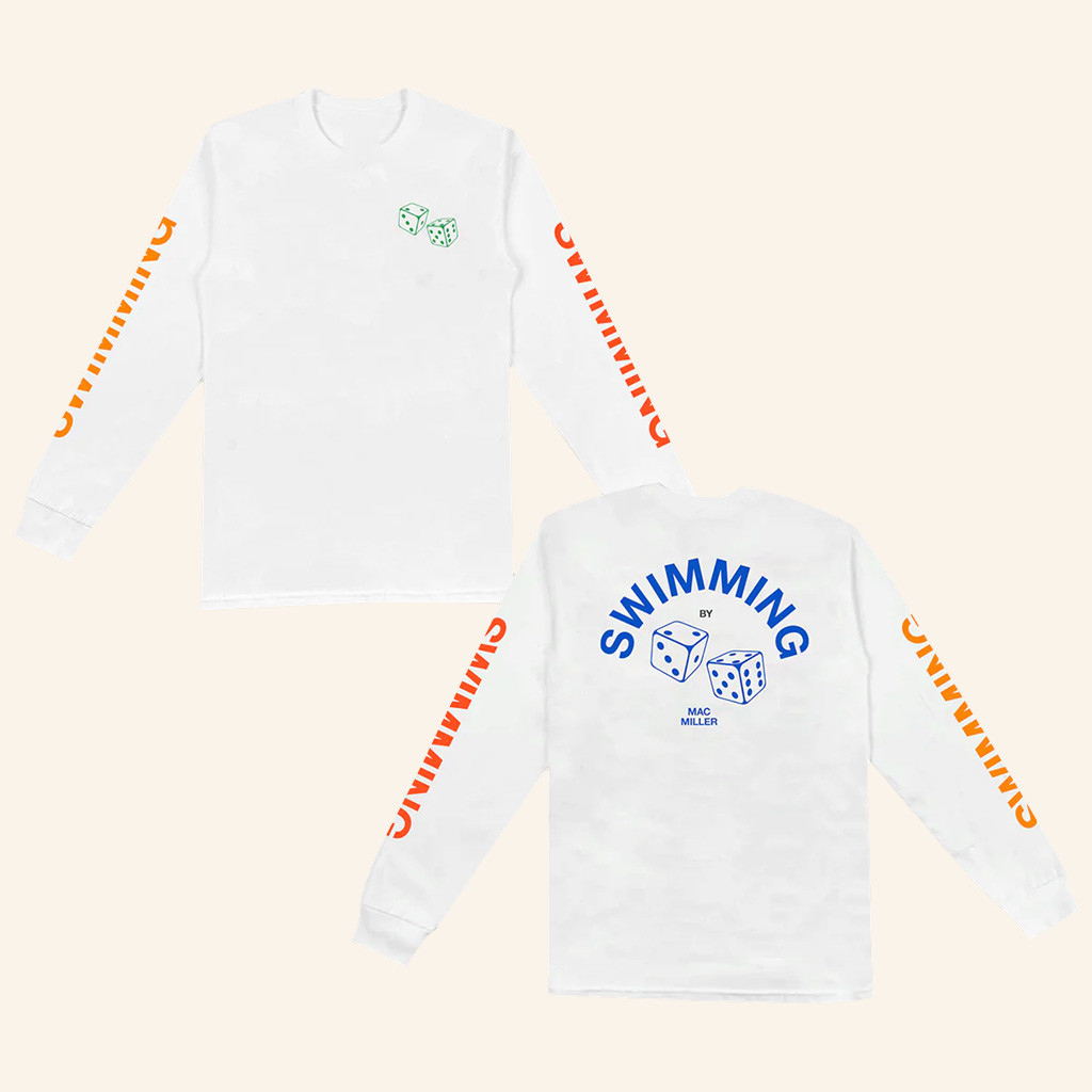 Mac Miller Merch Swimming Dice Long Sleeve Shirt Gift Ideas For Brother Mac Miller Merch Swimming Dice Long Sleeve Shirt Gift Ideas For Brother
