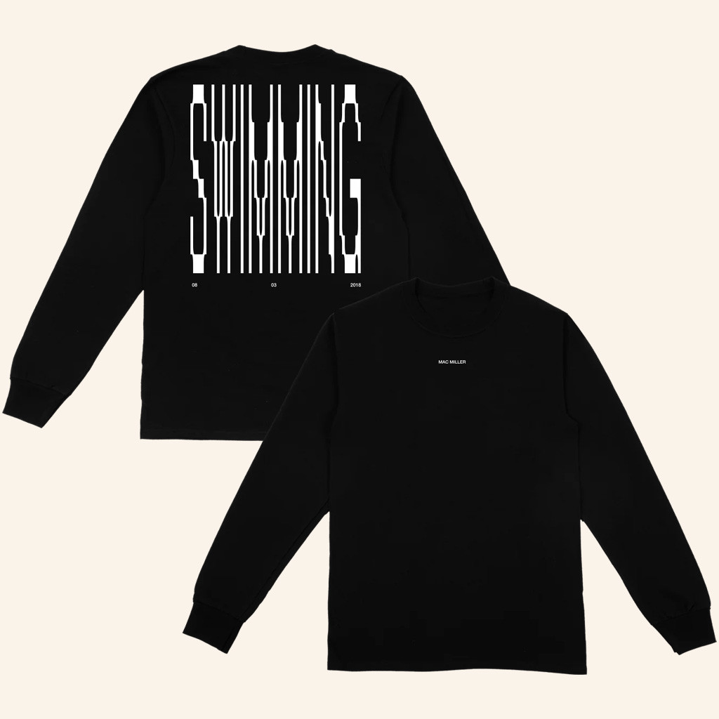 Mac Miller Merch Swimming Pixels Long Sleeve Shirt Best Gift For Dad Mac Miller Merch Swimming Pixels Long Sleeve Shirt Best Gift For Dad
