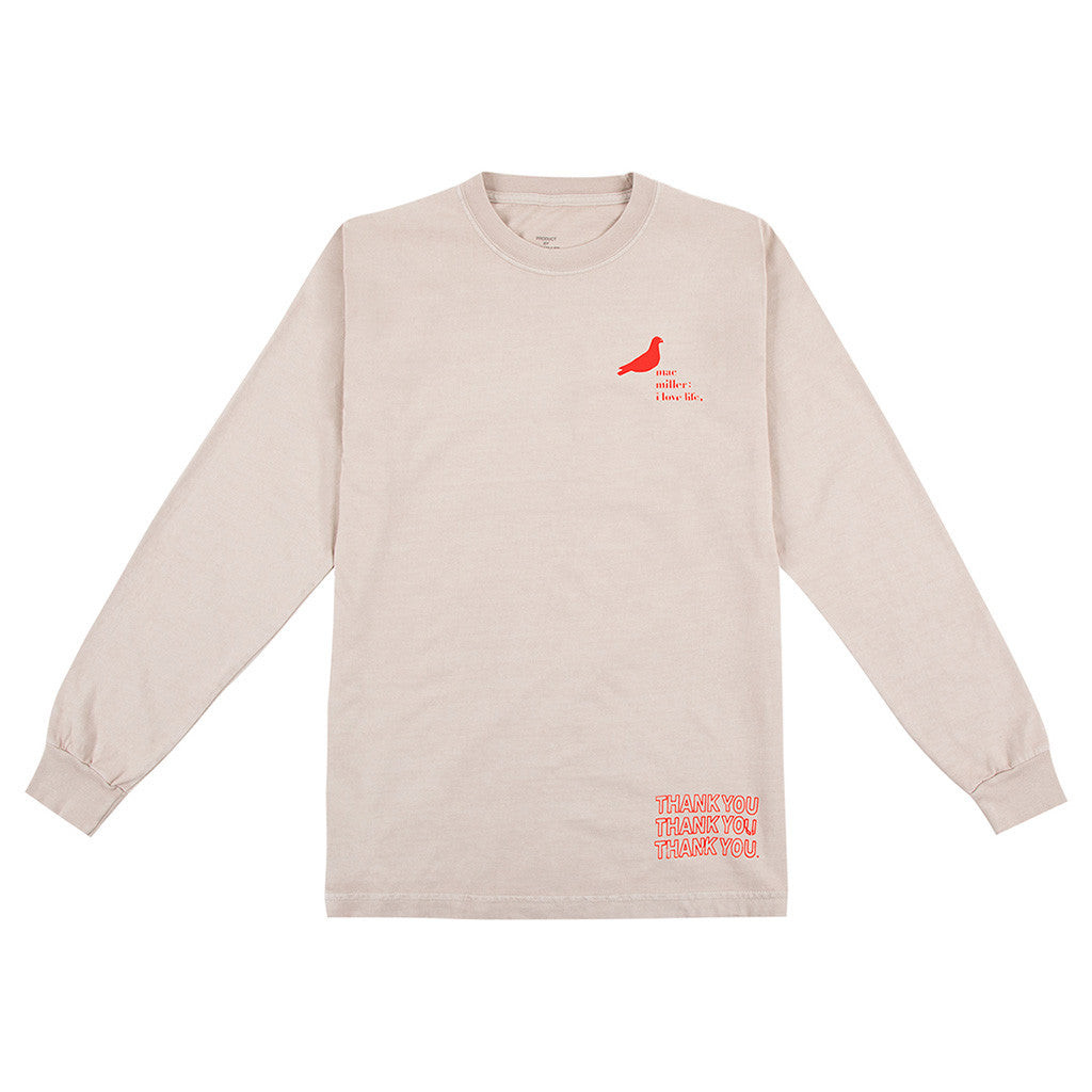 Mac Miller Merch Thank You Long Sleeve Shirt Gifts For Best Friends Mac Miller Merch Thank You Long Sleeve Shirt Gifts For Best Friends