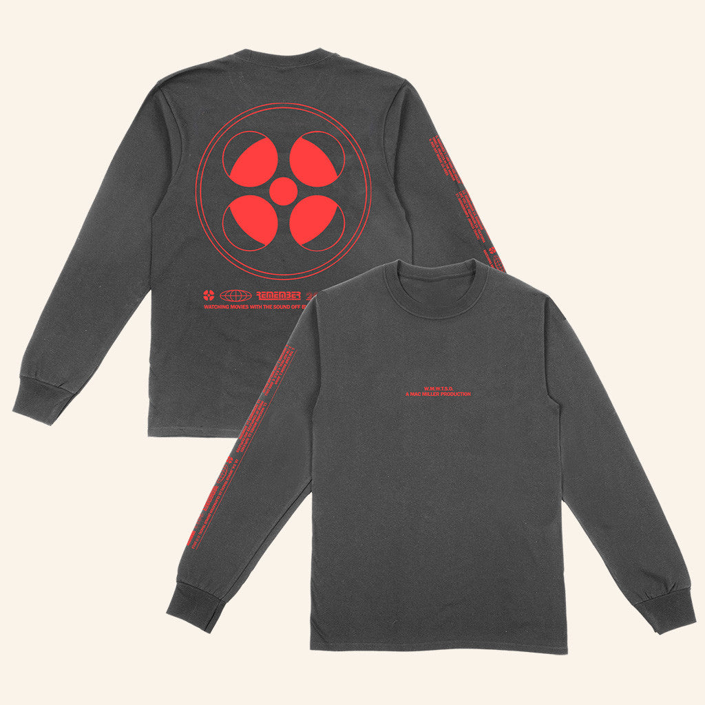 Mac Miller Merch WMWTSO Productions Long Sleeve T-Shirt Gifts For Him