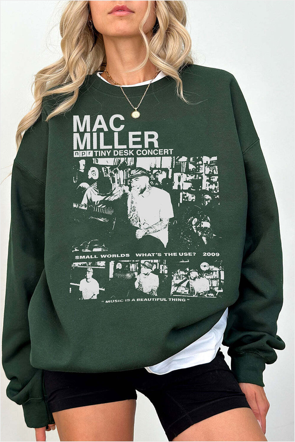Mac Miller Music Sweatshirt For Women Gifts For Besties Merch Clothing