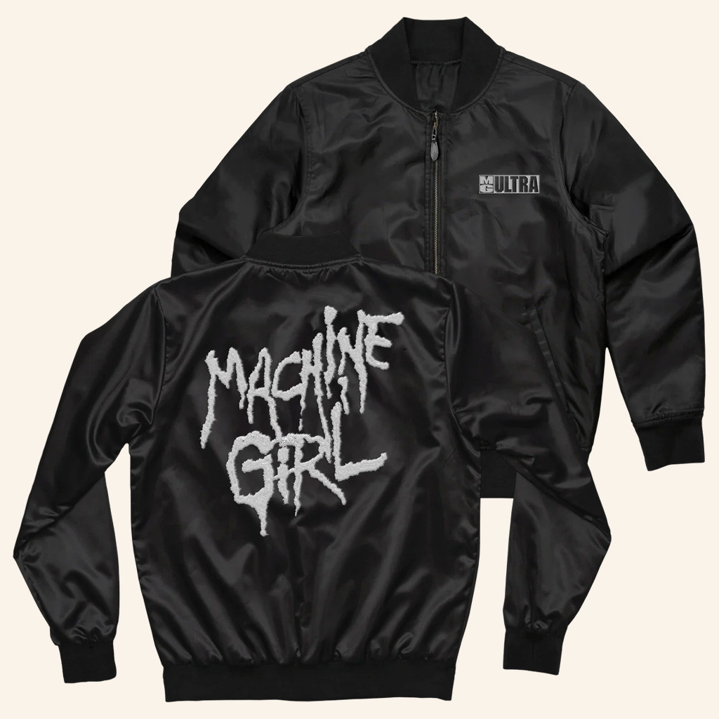 Machine Girl Merch MG Ultra Bomber Jacket Birthday Gift For Husband