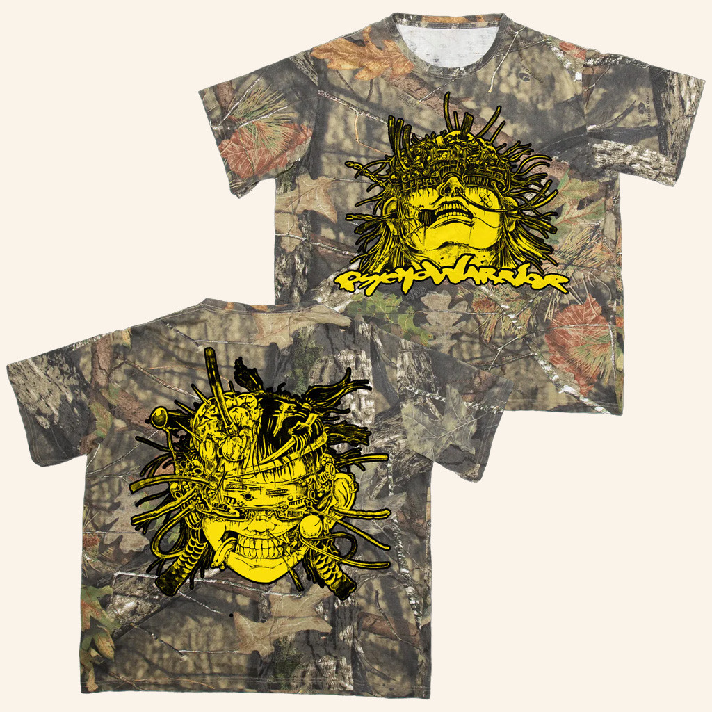Machine Girl Merch Psycho Warrior MG Ultra X Camo T-Shirt Best Gifts For Husband Machine Girl Merch Psycho Warrior MG Ultra X Camo T-Shirt Best Gifts For Husband