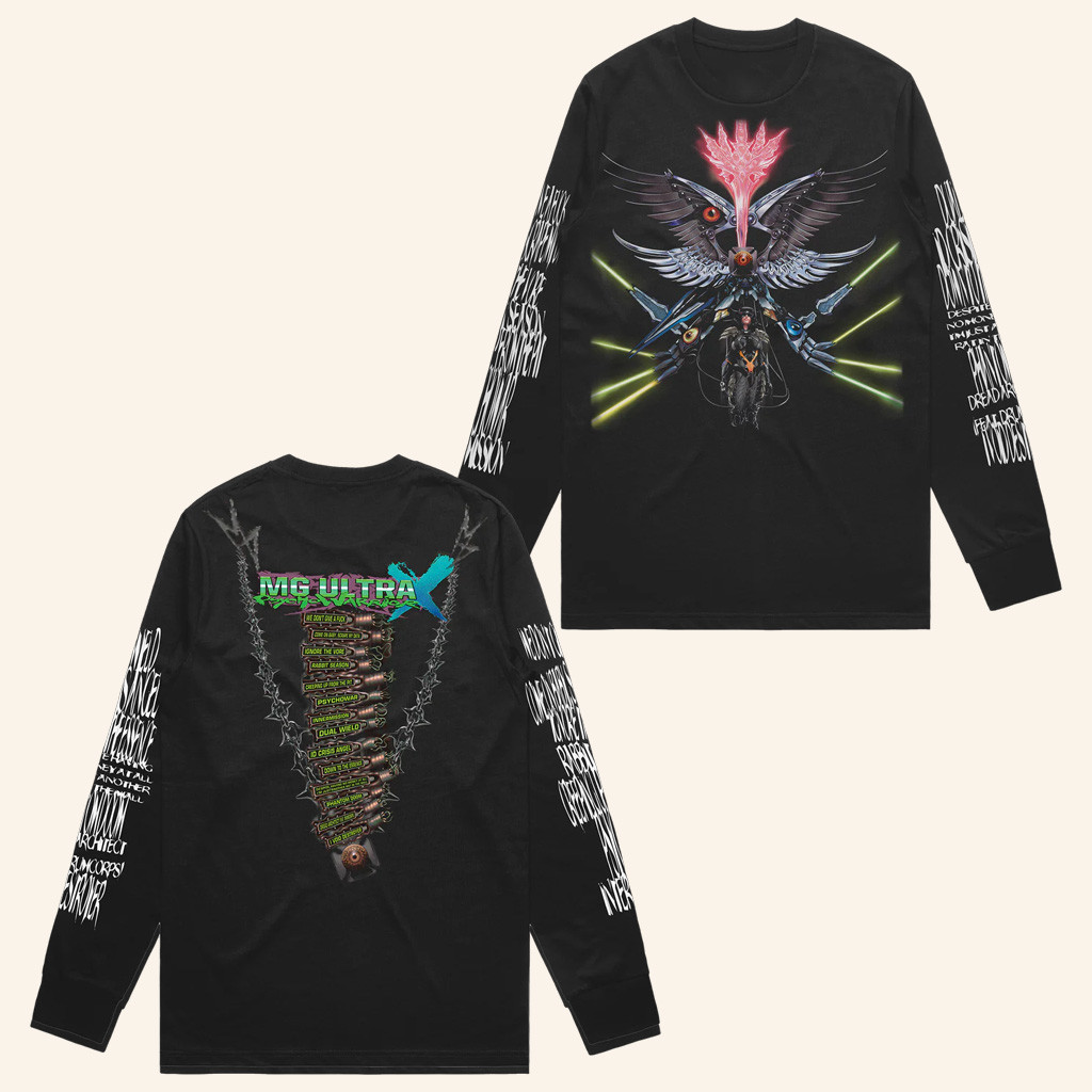 Machine Girl Merch PsychoWarrior MG Ultra X Long Sleeve T-Shirt Gifts For Brother Machine Girl Merch PsychoWarrior MG Ultra X Long Sleeve T-Shirt Gifts For Brother